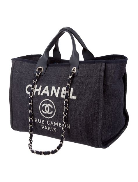 Chanel small deauville tote